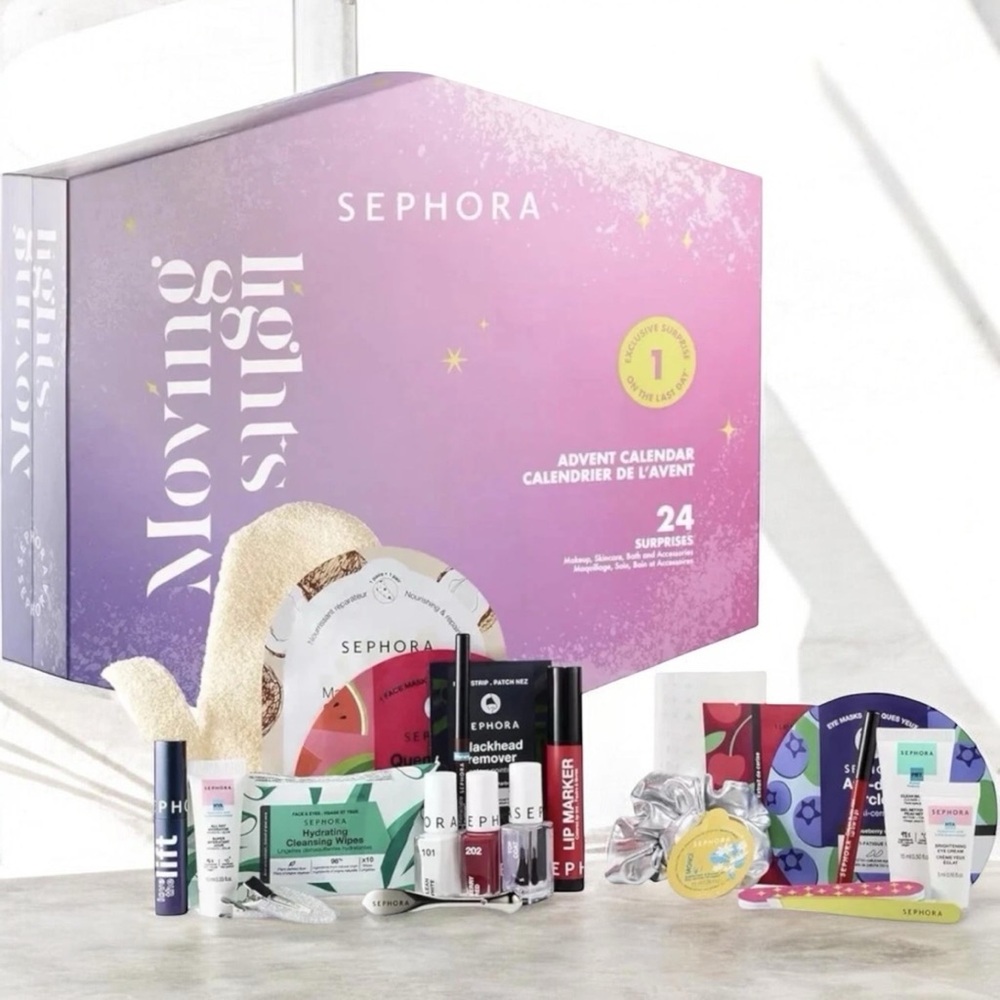 SEPHORA COLLECTION 2024 Moving Lights 24 Day Advent Calendar. NIB!